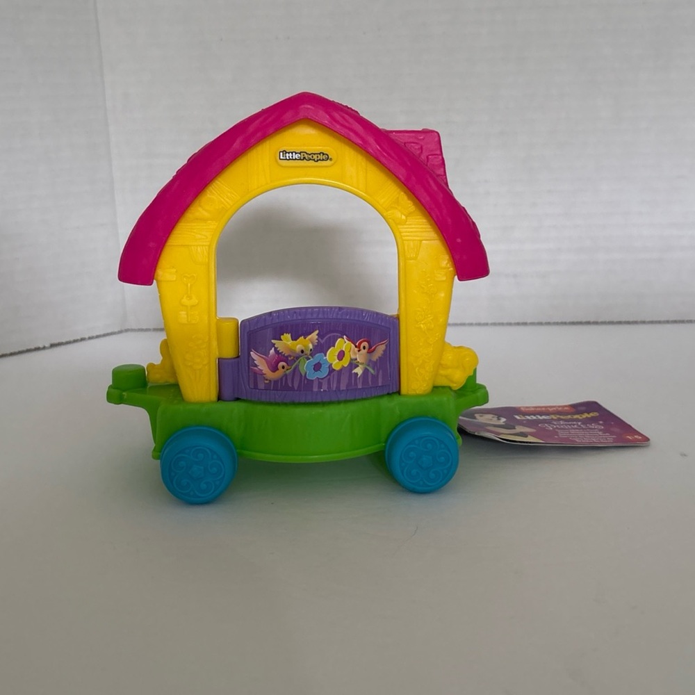 Fisher Price Little People Disney New Snow White Float Yellow Pink Green OS
